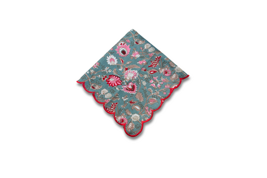 Joy Embroidered Napkin - Set of 4