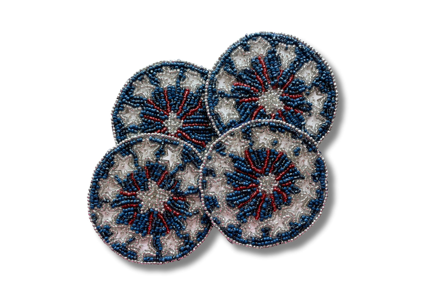 Star Beaded Coasters