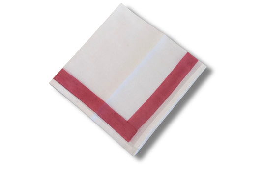 Classic Square Napkin Pink - Set of 4