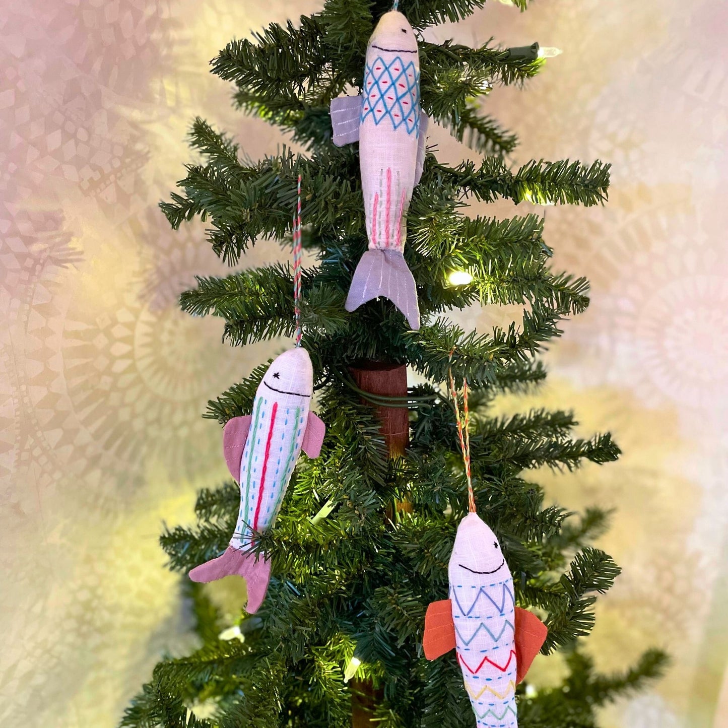 Fish Ornaments - Set of 3