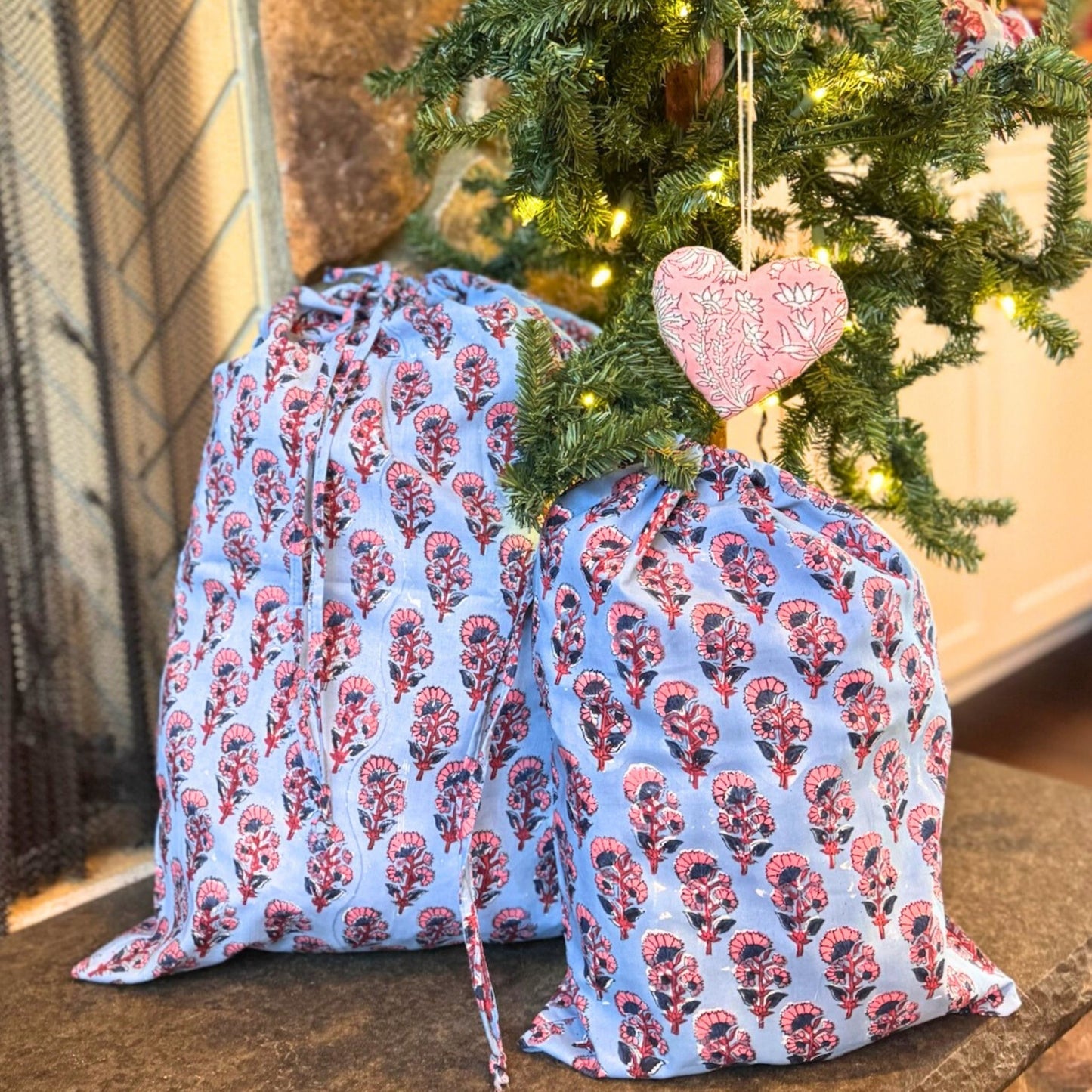 Cotton Drawstring Gift Sacks