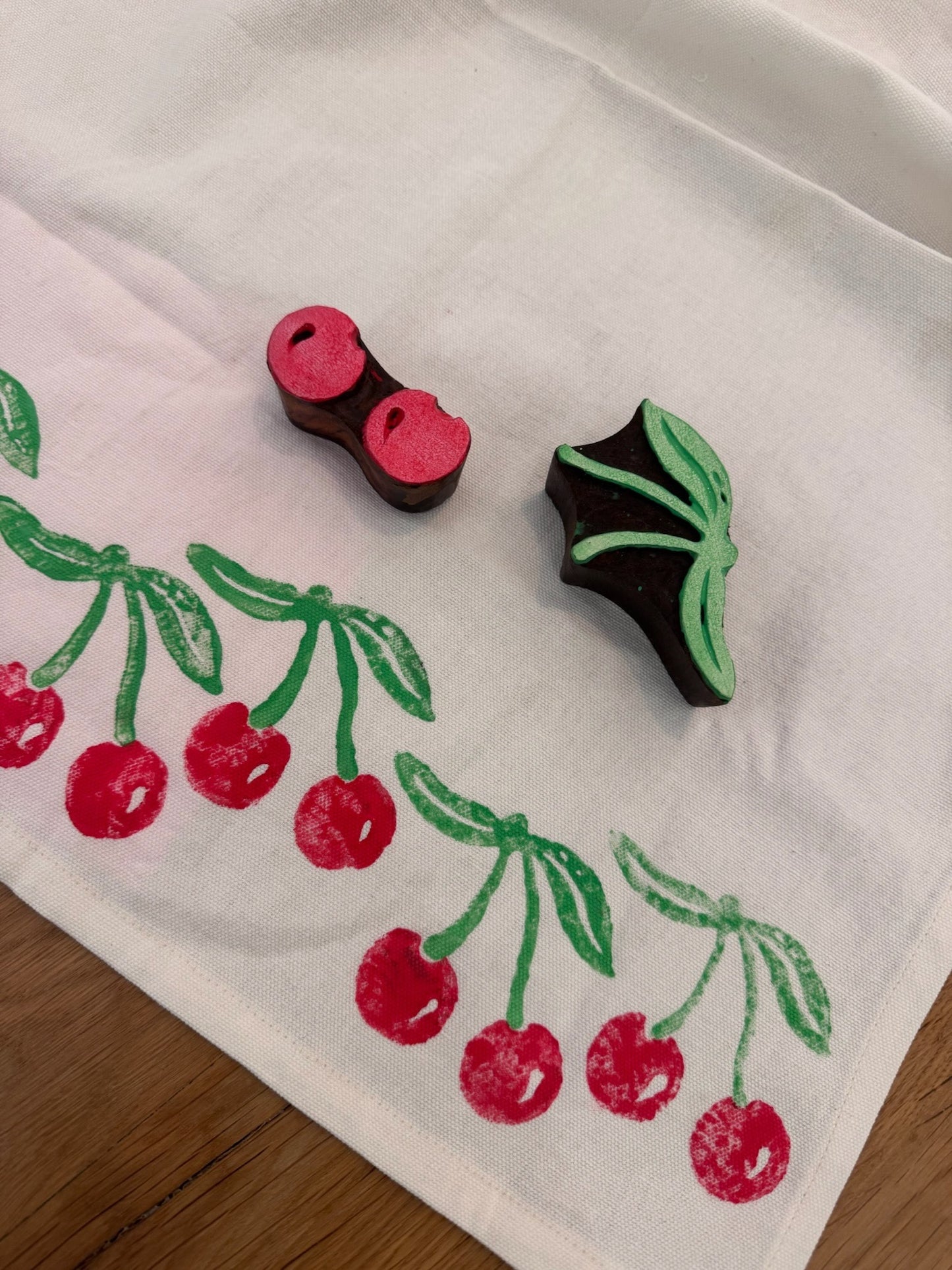 Rainier Cherry Block Print Kit