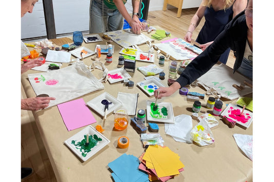 Block Printing Paint Guide: What Paint to Use for Fabric, Paper, and Textile Projects