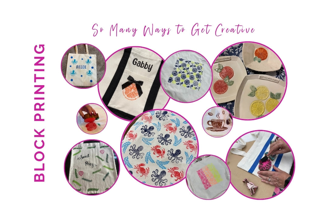 Handmade Happiness: How to Get Creative with Block Printing at Home
