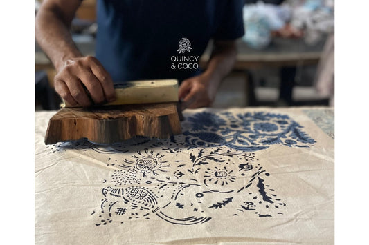 Quincy & Coco Turns 1: How We're Celebrating Hand Block Printed Textiles for the Home