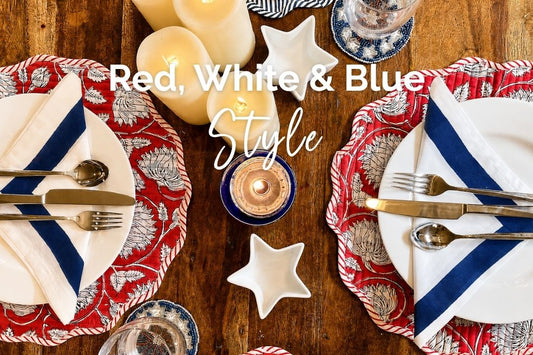 Red, White & Blue: Summer Decor That Feels Classic, Not Themed