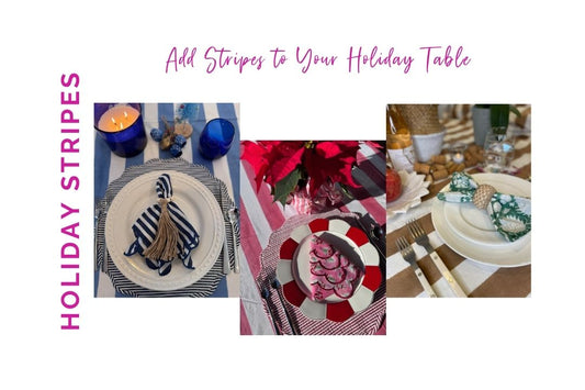 Classic Stripes: How to Use a Striped Tablecloth on Any Holiday Table