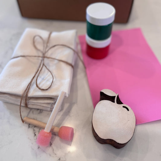 Cosmic Apple Block Print Kit