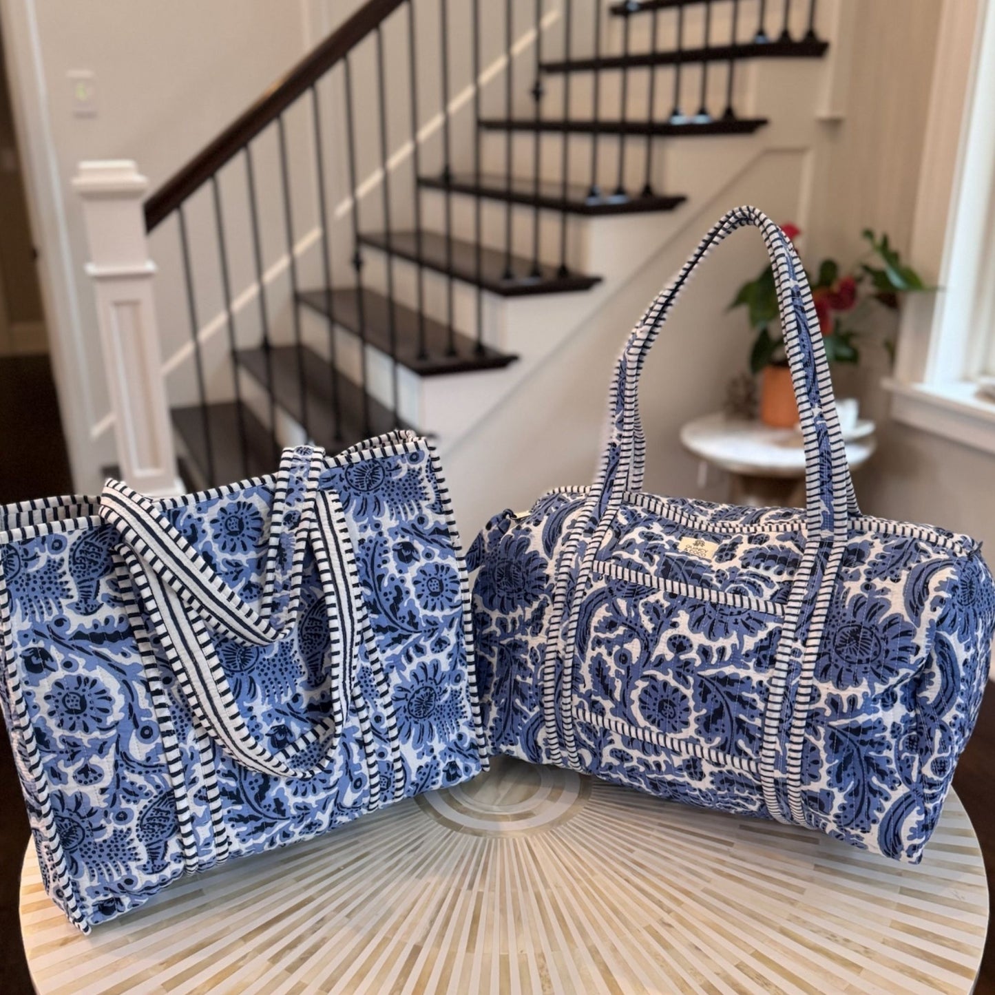 Cascade Quilted Weekender Duffel