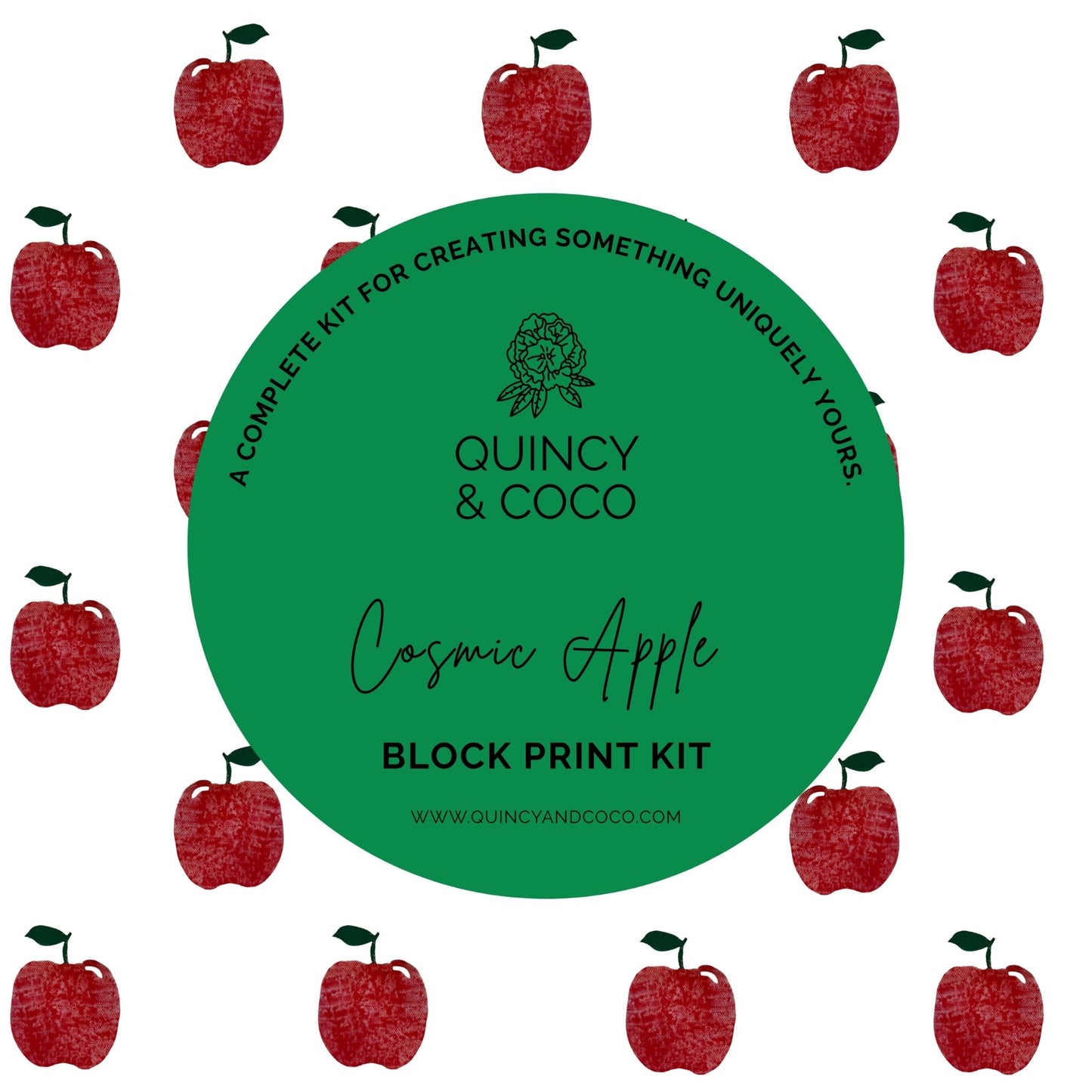 Cosmic Apple Block Print Kit