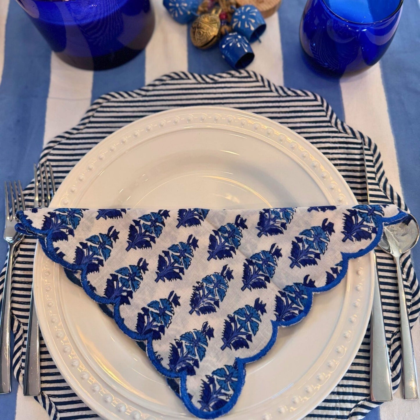 Hood Embroidered Napkin - Set of 4