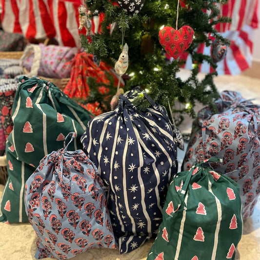 Cotton Drawstring Gift Sacks