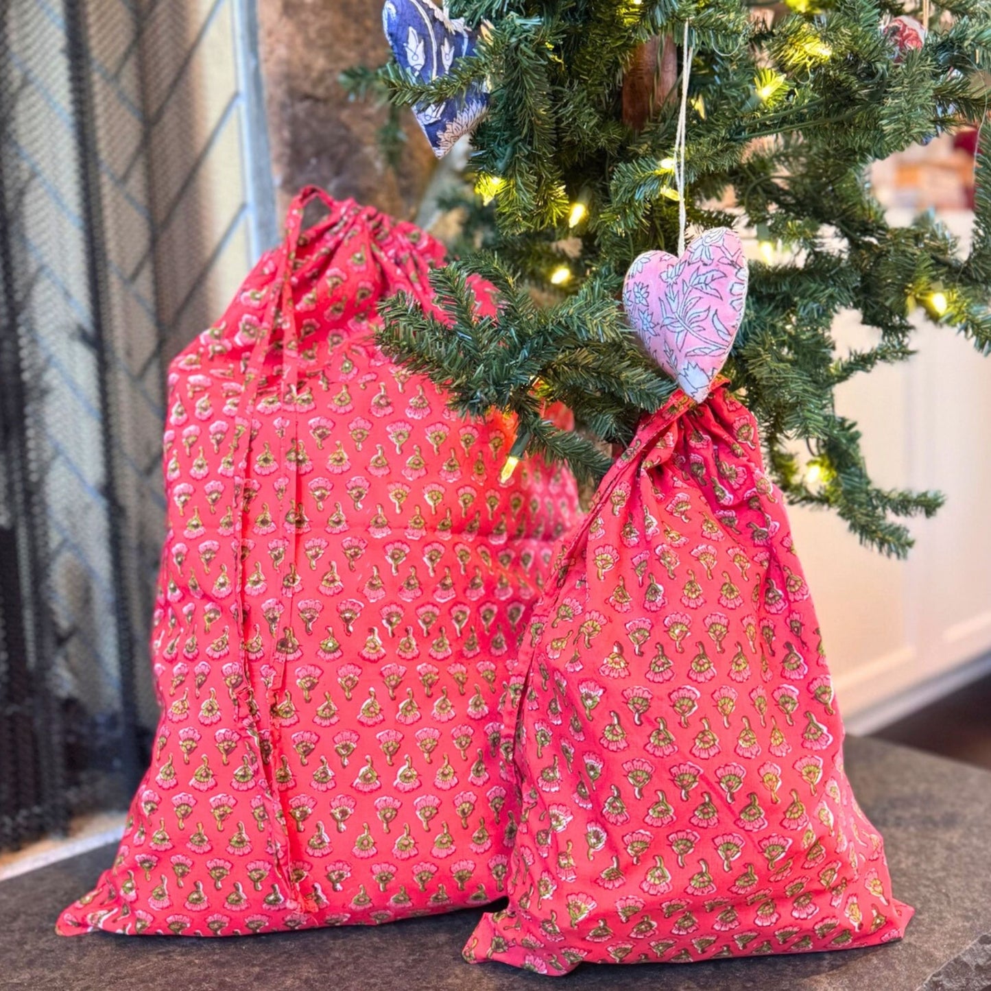 Cotton Drawstring Gift Sacks