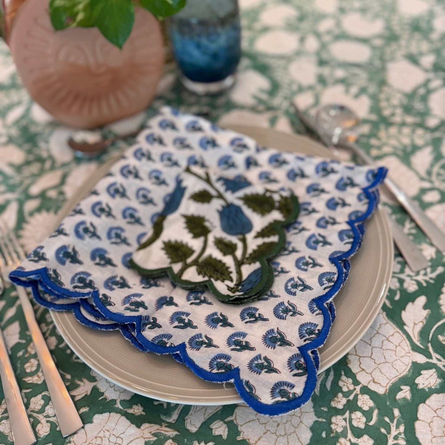 Rainier Embroidered Napkin - Set of 4