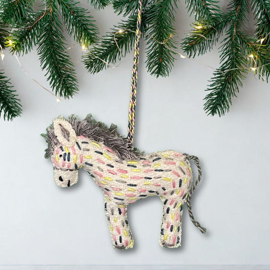 Farm Animal Ornament - Donkey