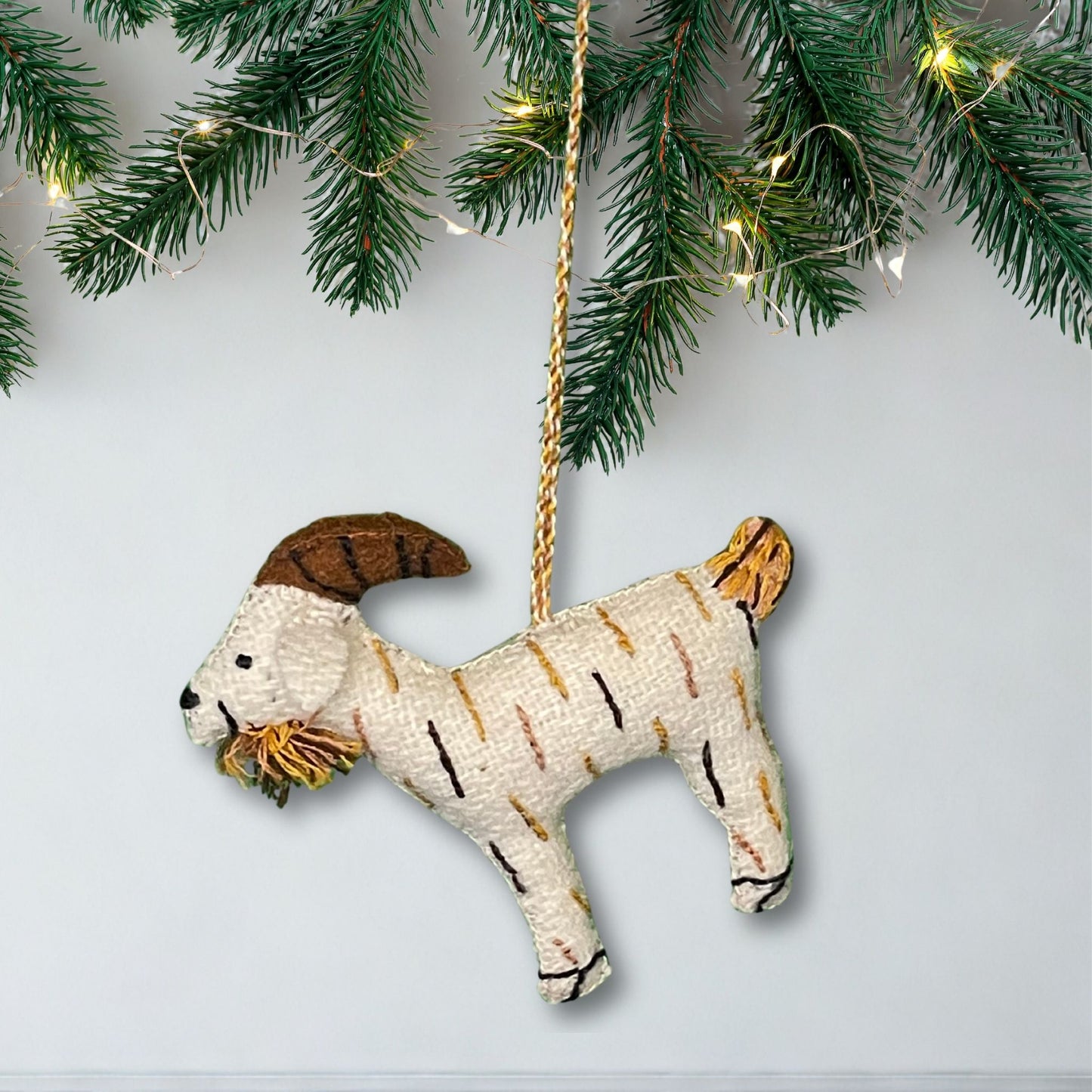 Farm Animal Ornament - Goat