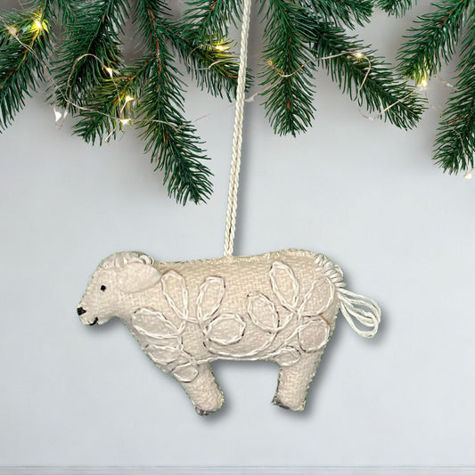 Farm Animal Ornament - Sheep