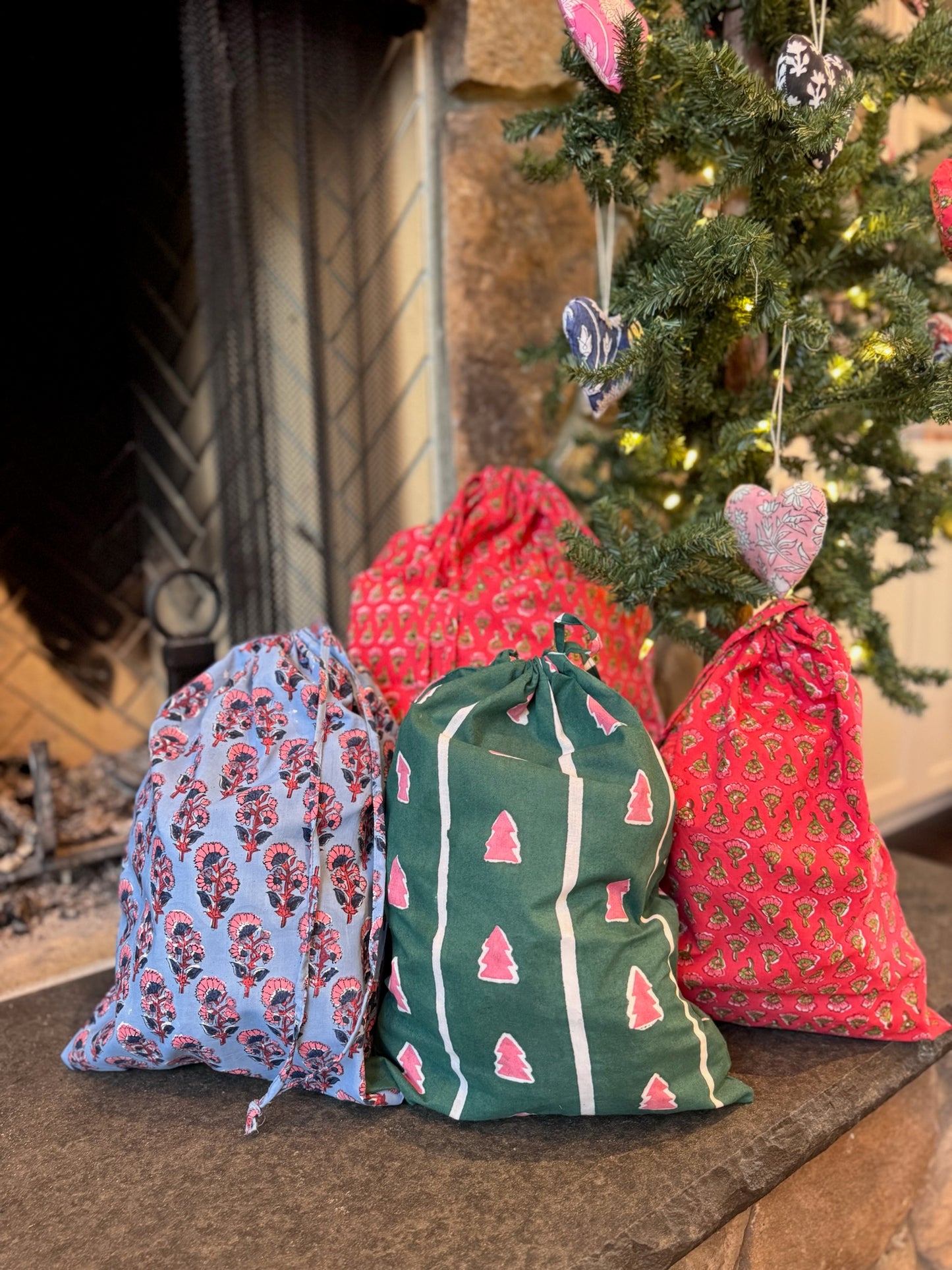 Cotton Drawstring Gift Sacks