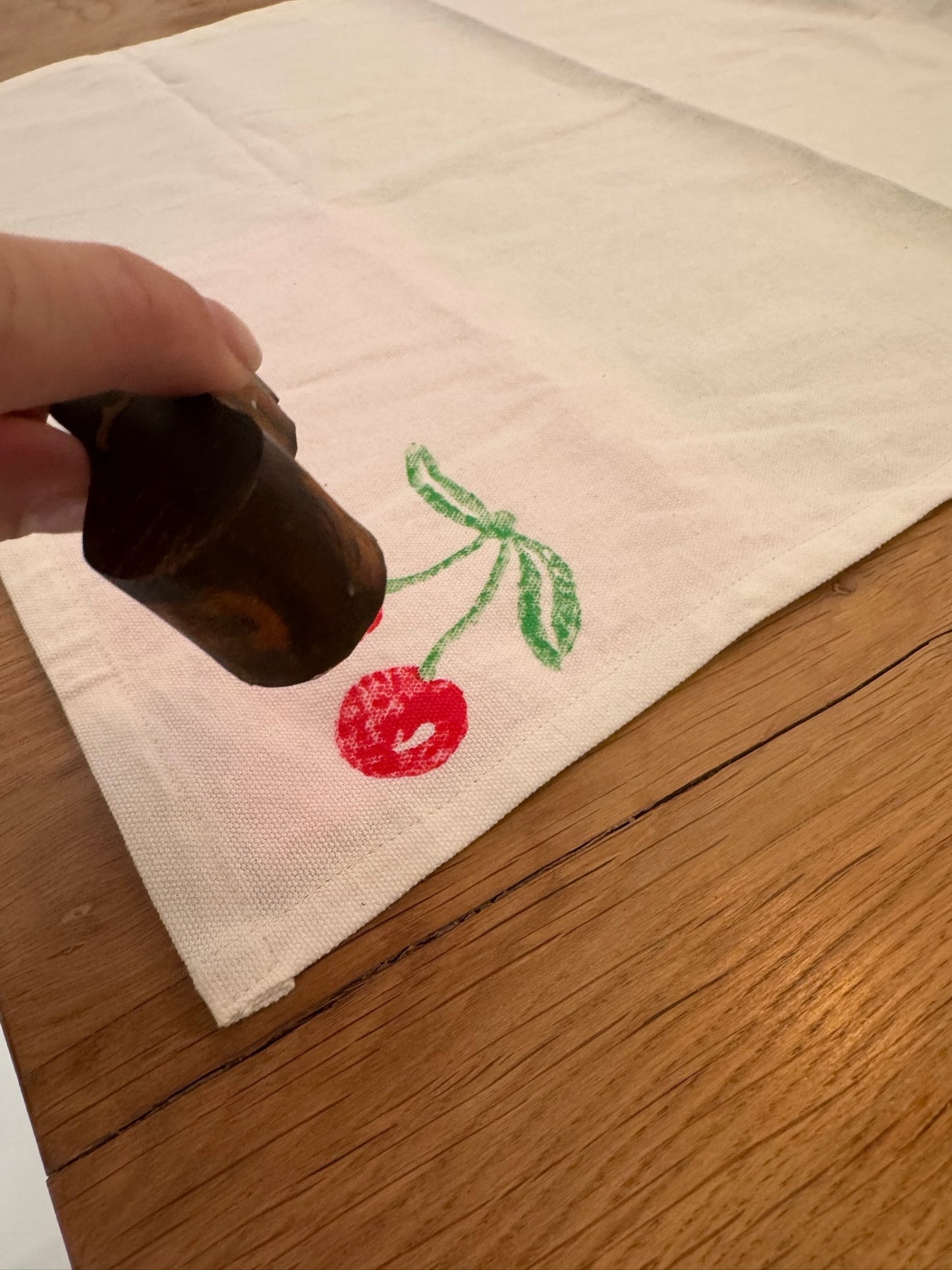 Rainier Cherry Block Print Kit