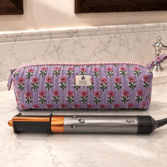 Lilac - Hair Tool Travel Bag