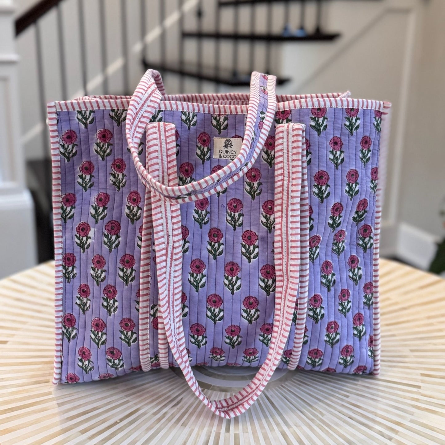 Lilac Market Tote