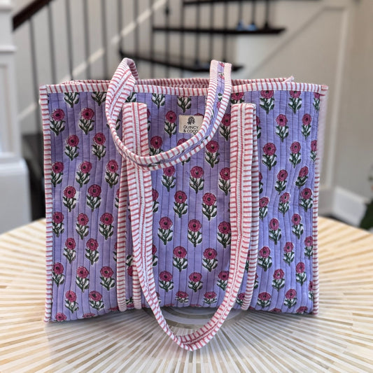 Lilac Market Tote
