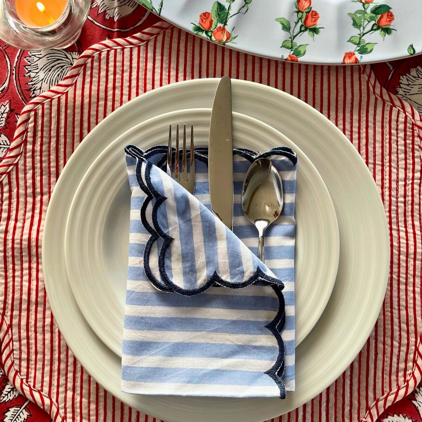 Ruby Rectangle Tablecloth