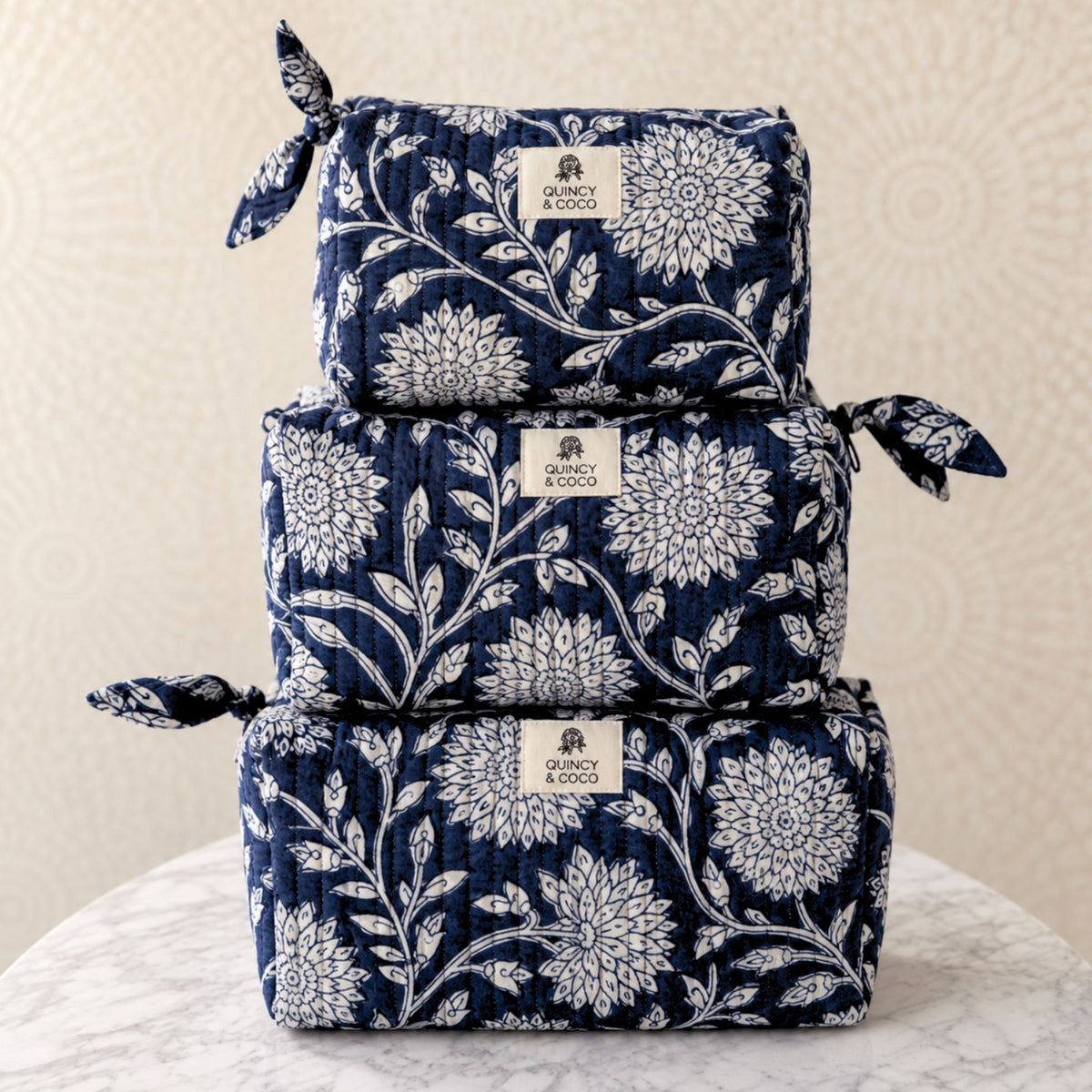 Sapphire Makeup Bag