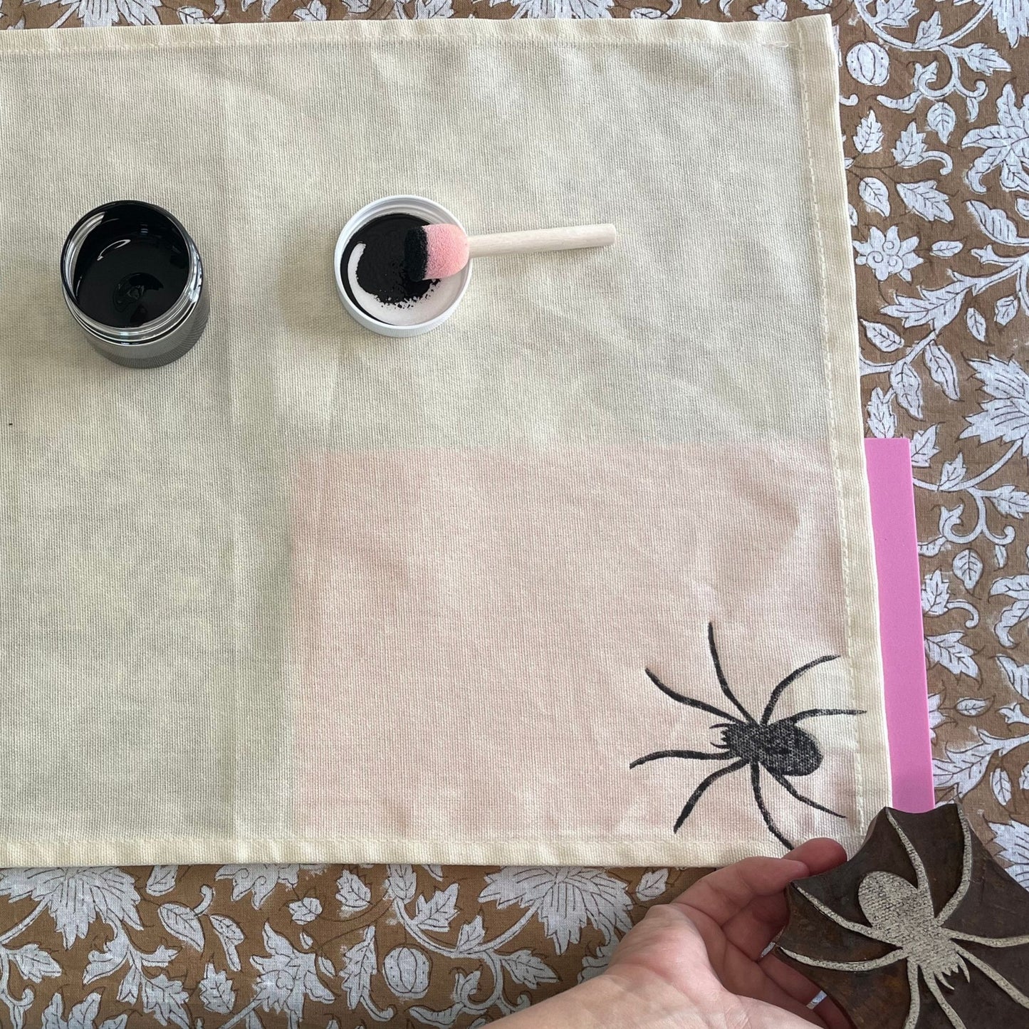 Spider Block Print Kit