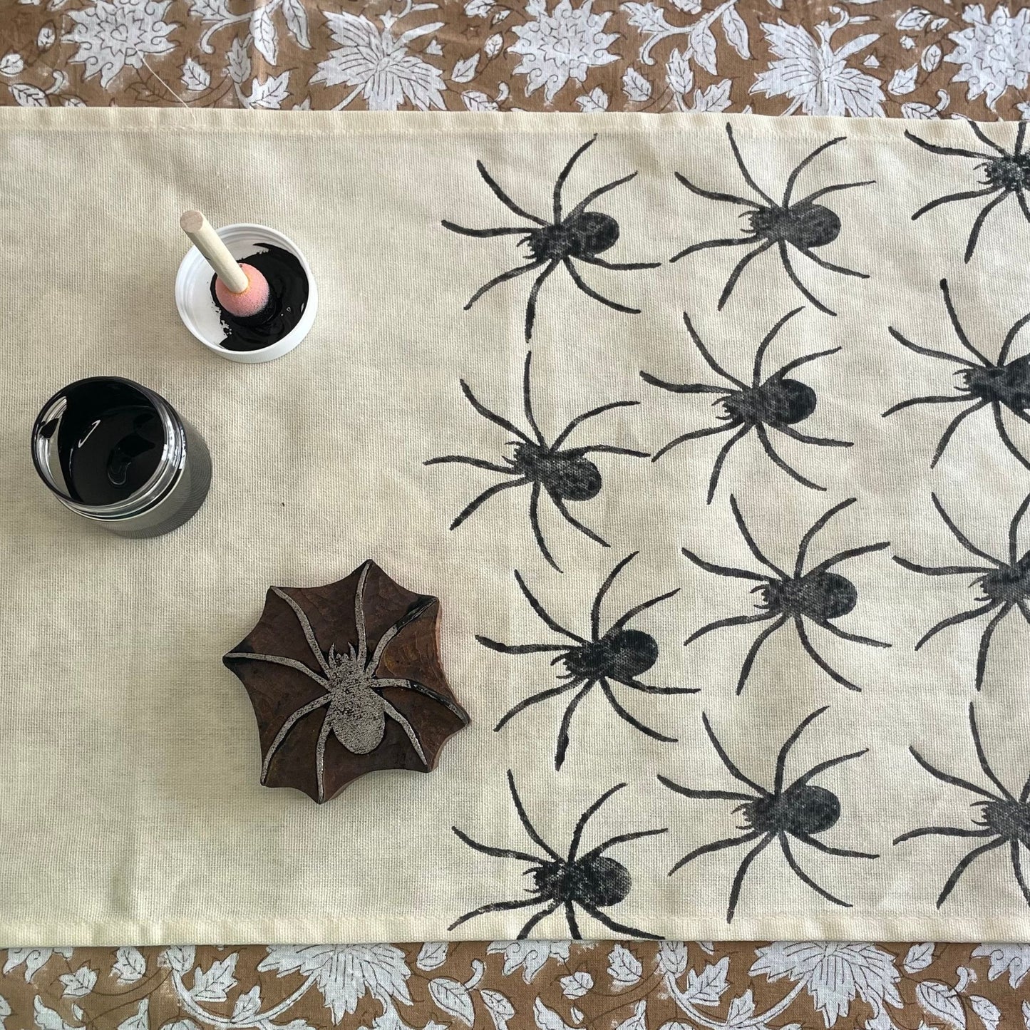 Spider Block Print Kit