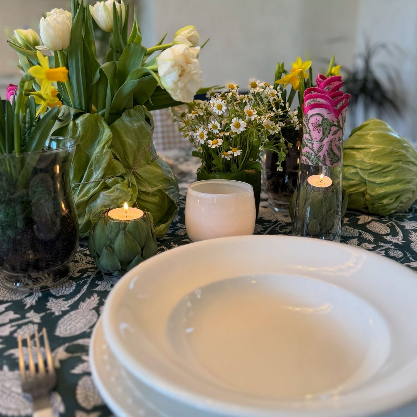 Evergreen Tablecloth