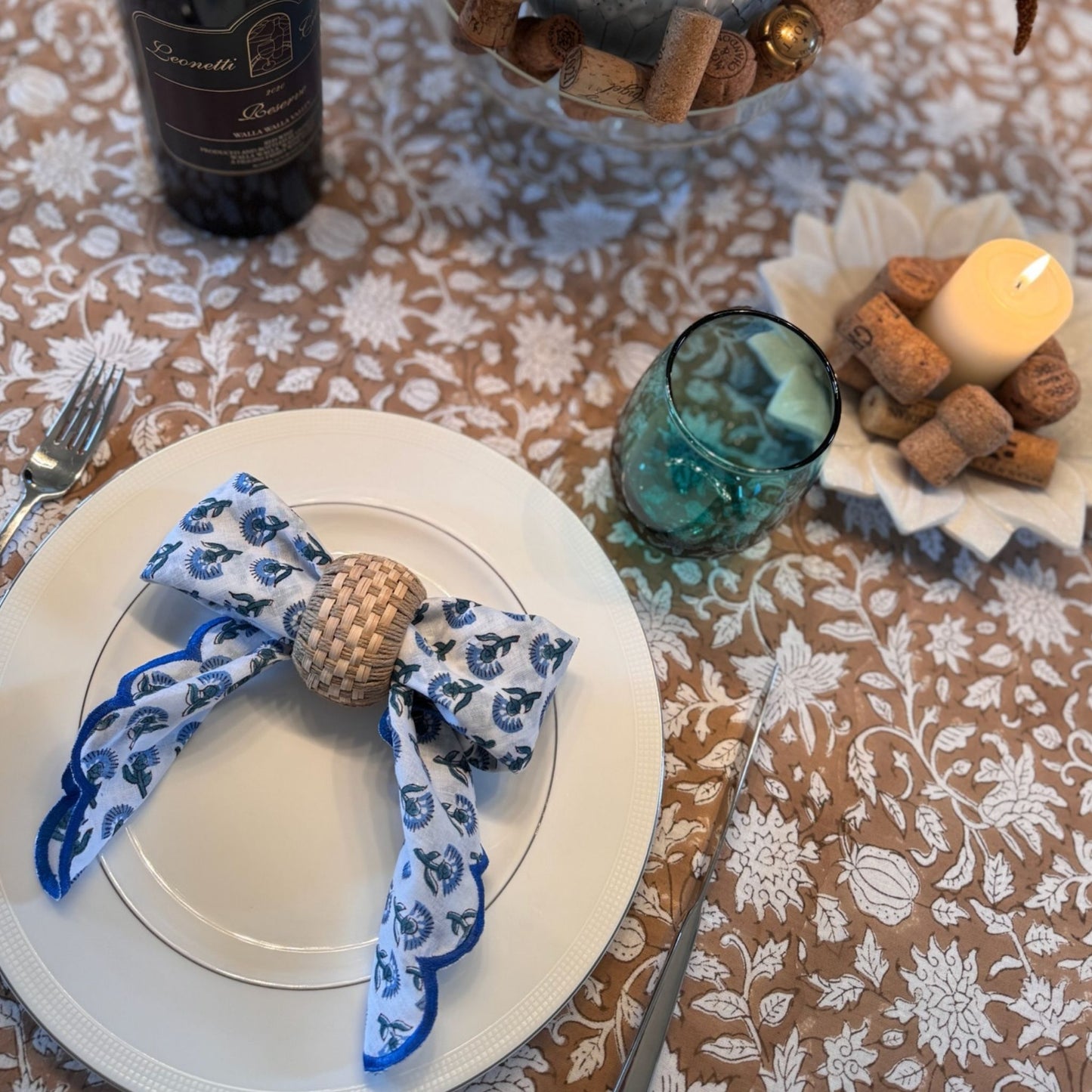 Rainier Embroidered Napkin - Set of 4