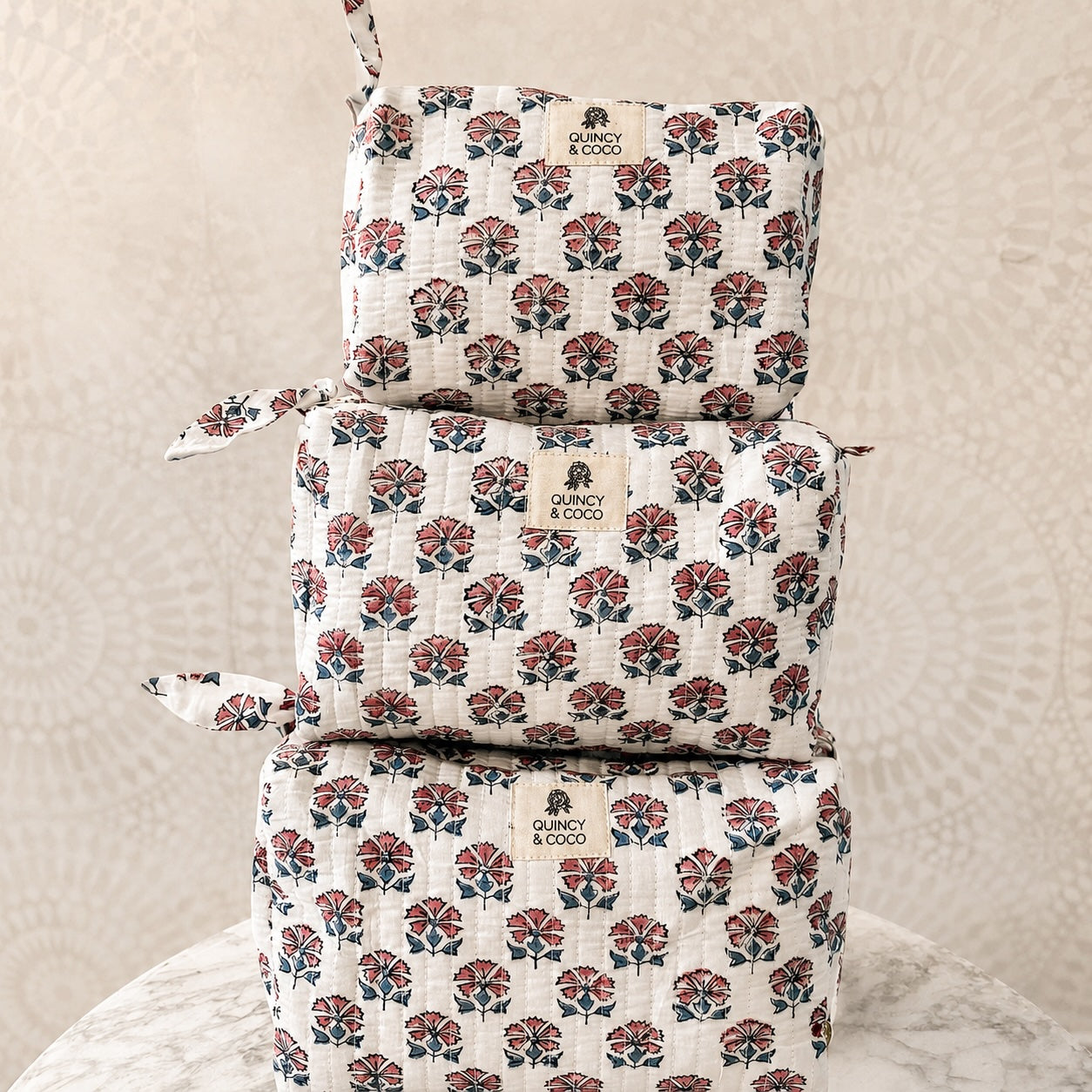 Pansy Makeup Bag