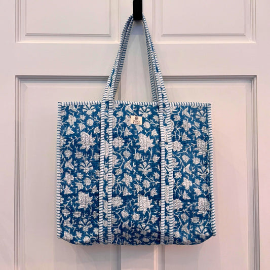 Turquoise Market Tote