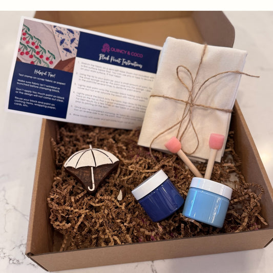 Seattle Umbrella Block Print Kit