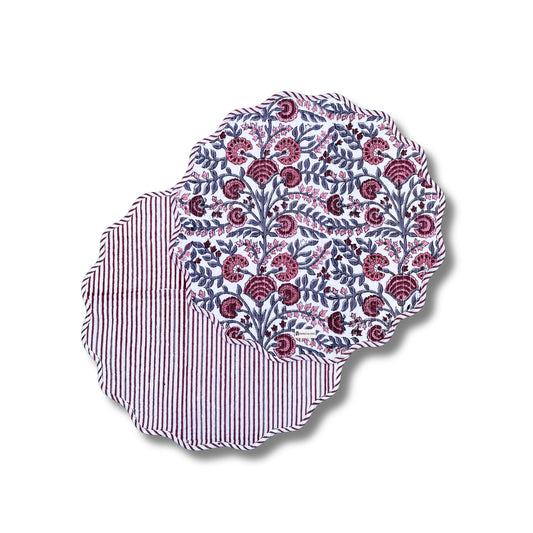 Whimsy Round Placemats - Set of 4