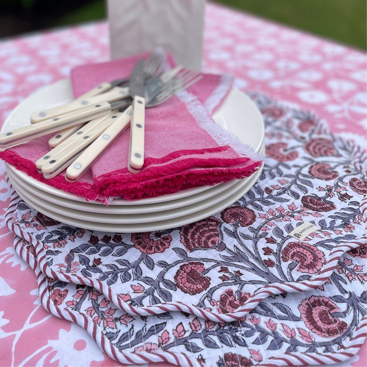 Whimsy Round Placemats - Set of 4